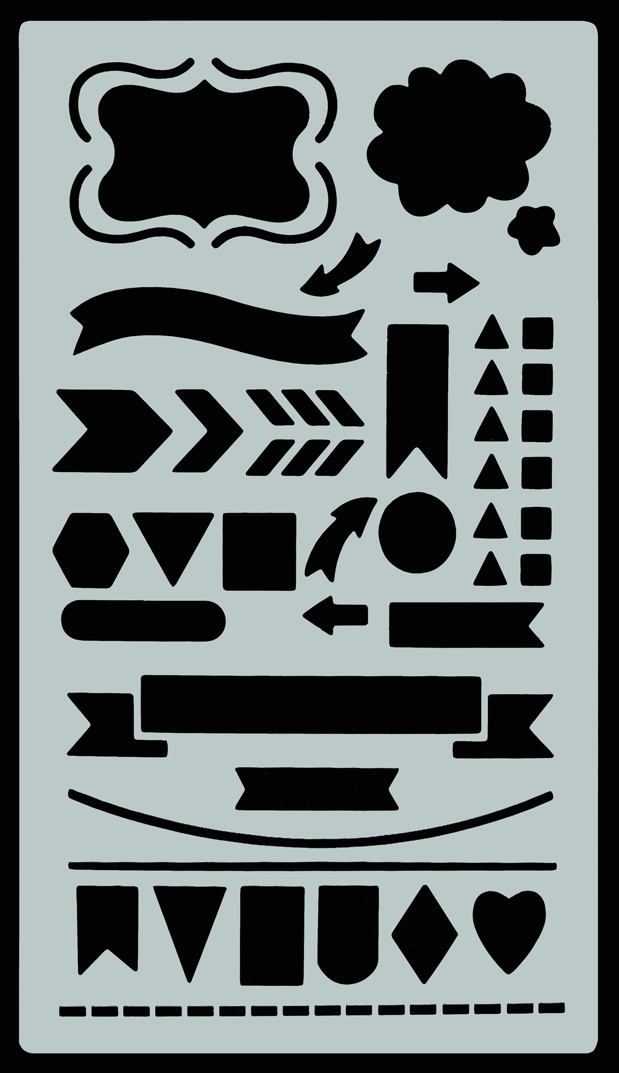 ESSENTIALS DOTTED JOURNAL STENCIL SET | Atlas Stationers.