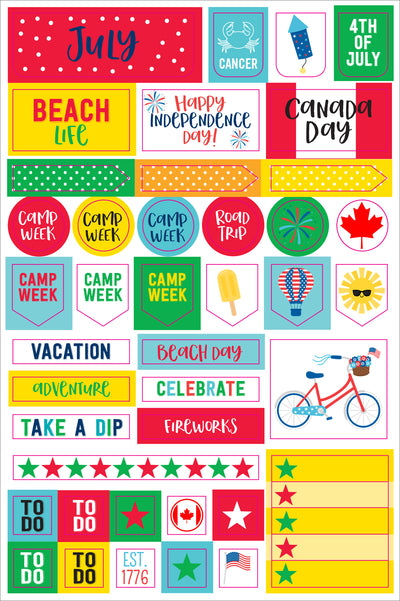 Essentials Monthly Planner Stickers | Atlas Stationers.