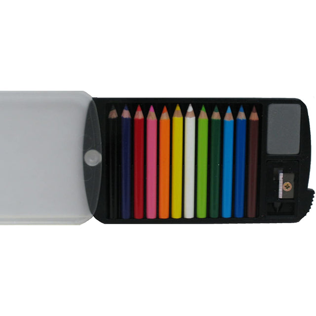 Clear Mini Staff Pencil Set | Atlas Stationers.