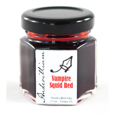 Anderillium Vampire Squid Red 1.5 Oz Bottled Ink | Atlas Stationers.