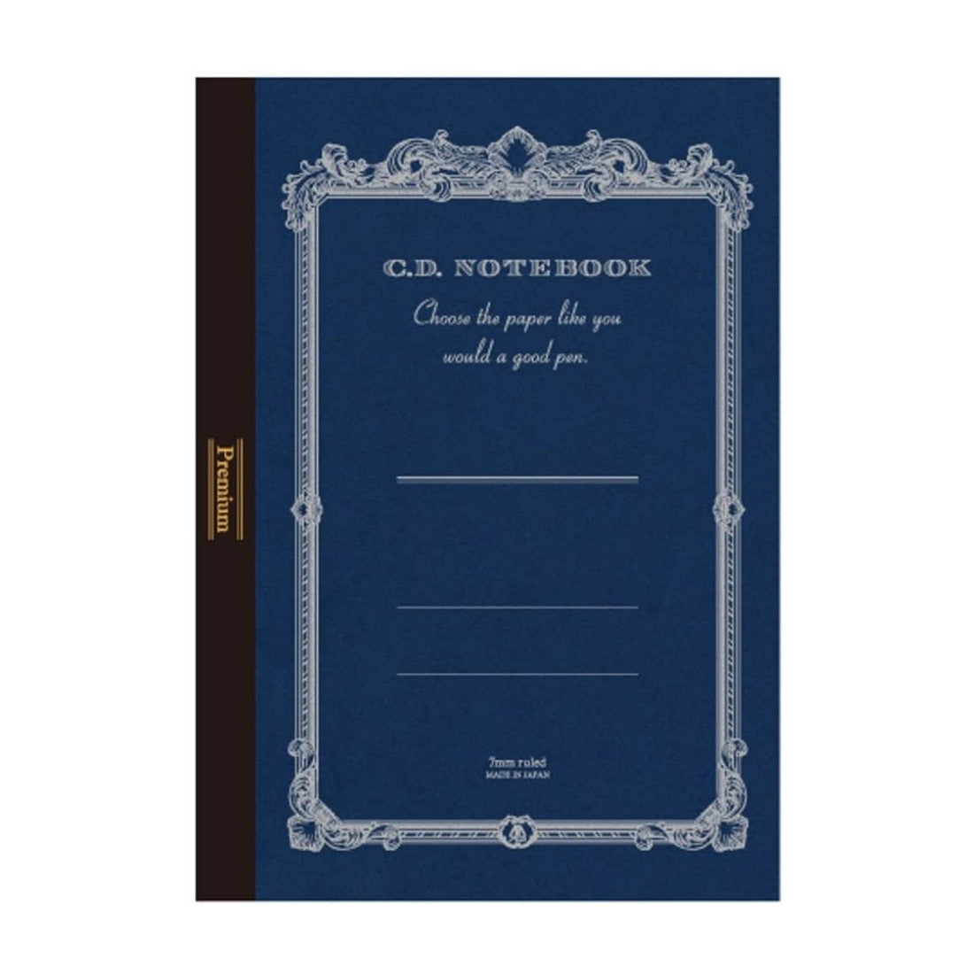 Apica Premium CD Notebook - Blue - Ruled - A5 | Atlas Stationers.