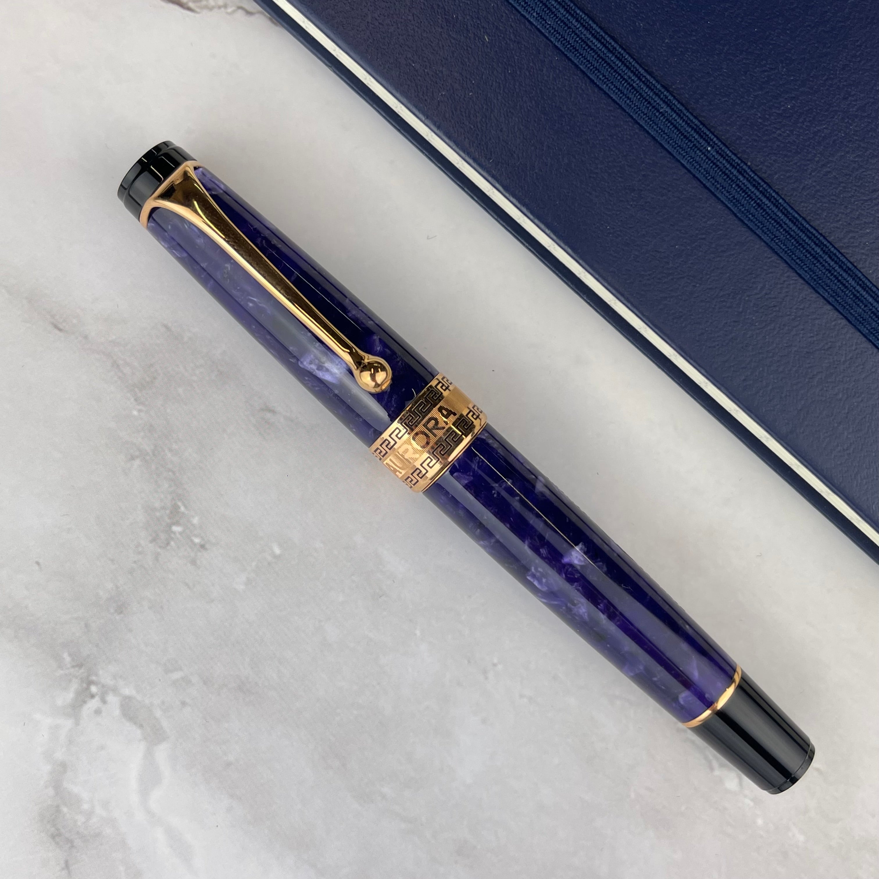 Aurora Optima Auroloide Fountain Pen - Viola (Doorbuster) – Atlas