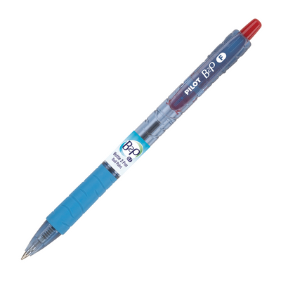 Pilot Recycled B2P Retractable Ballpoint Pen - Red | Atlas Stationers.