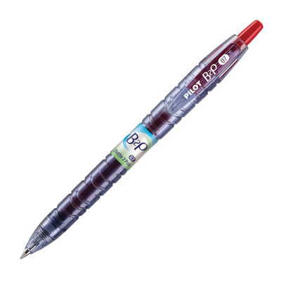Pilot Recycled B2P Retractable Gel Pen - Red | Atlas Stationers.