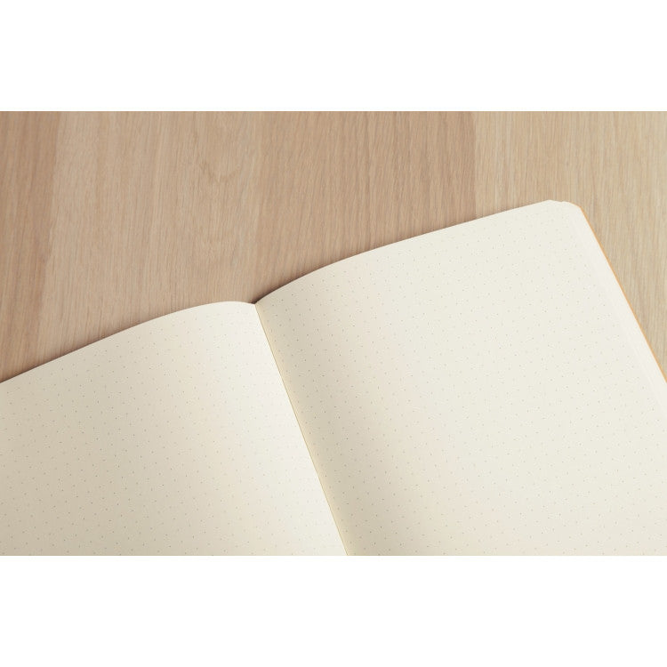 Clairefontaine "My Essential" Bound Paginated Notebook - Dot 96 sheets - 6 x 8 1/4 - Tan | Atlas Stationers.