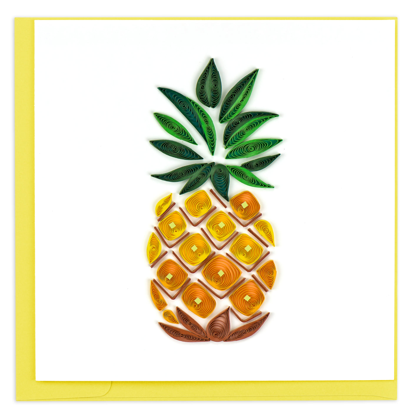 Quilled Pineapple Card | Atlas Stationers.