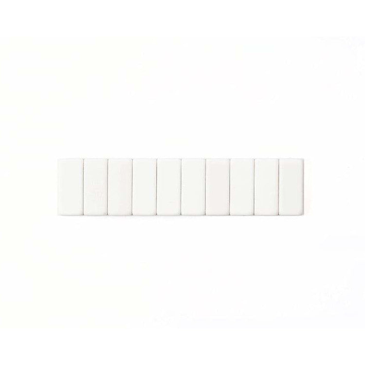 Blackwing Erasers - White (Set of 10) | Atlas Stationers.