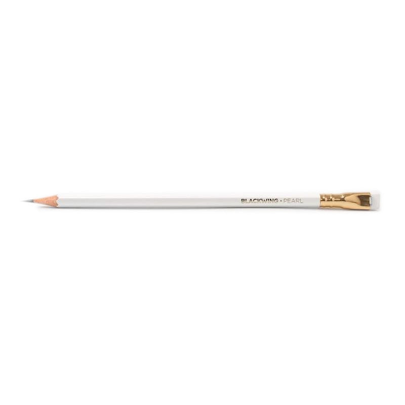 Blackwing Pencils: White Pearl (Set of 12) | Atlas Stationers.