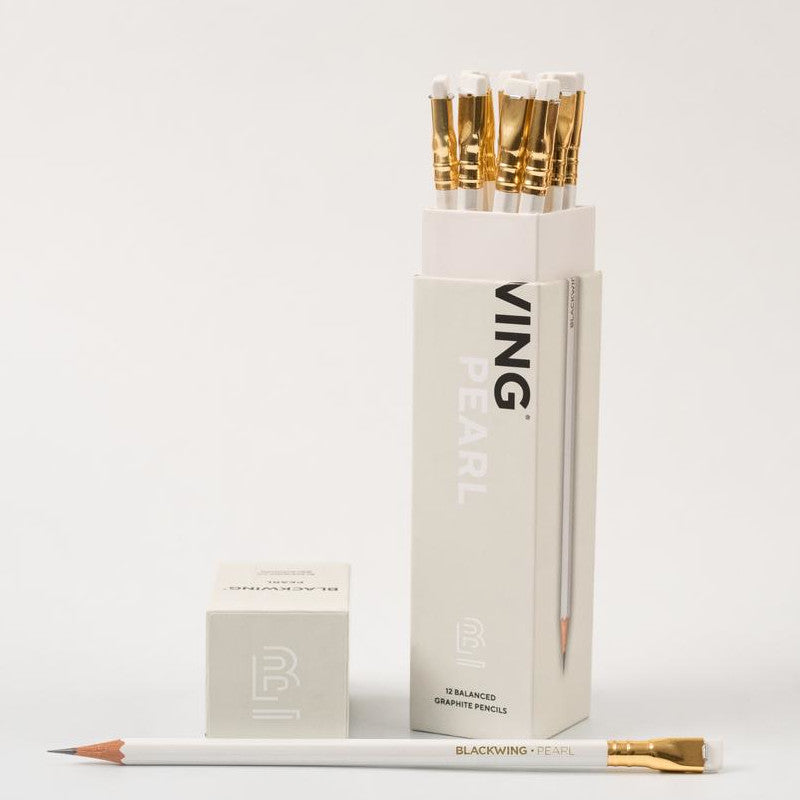 Blackwing Pencils: White Pearl (Set of 12) – Atlas Stationers