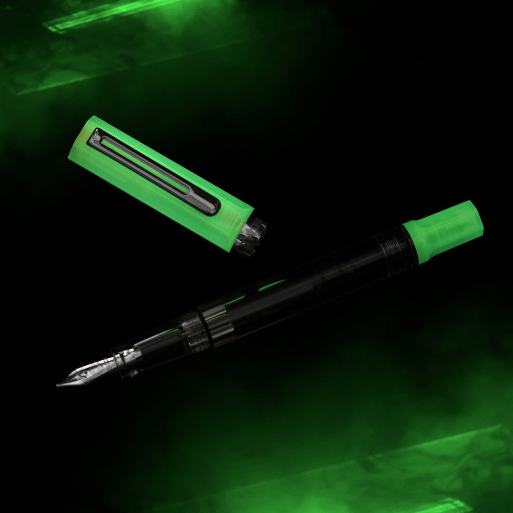 TWSBI Eco Fountain Pen - Glow Green | Atlas Stationers.