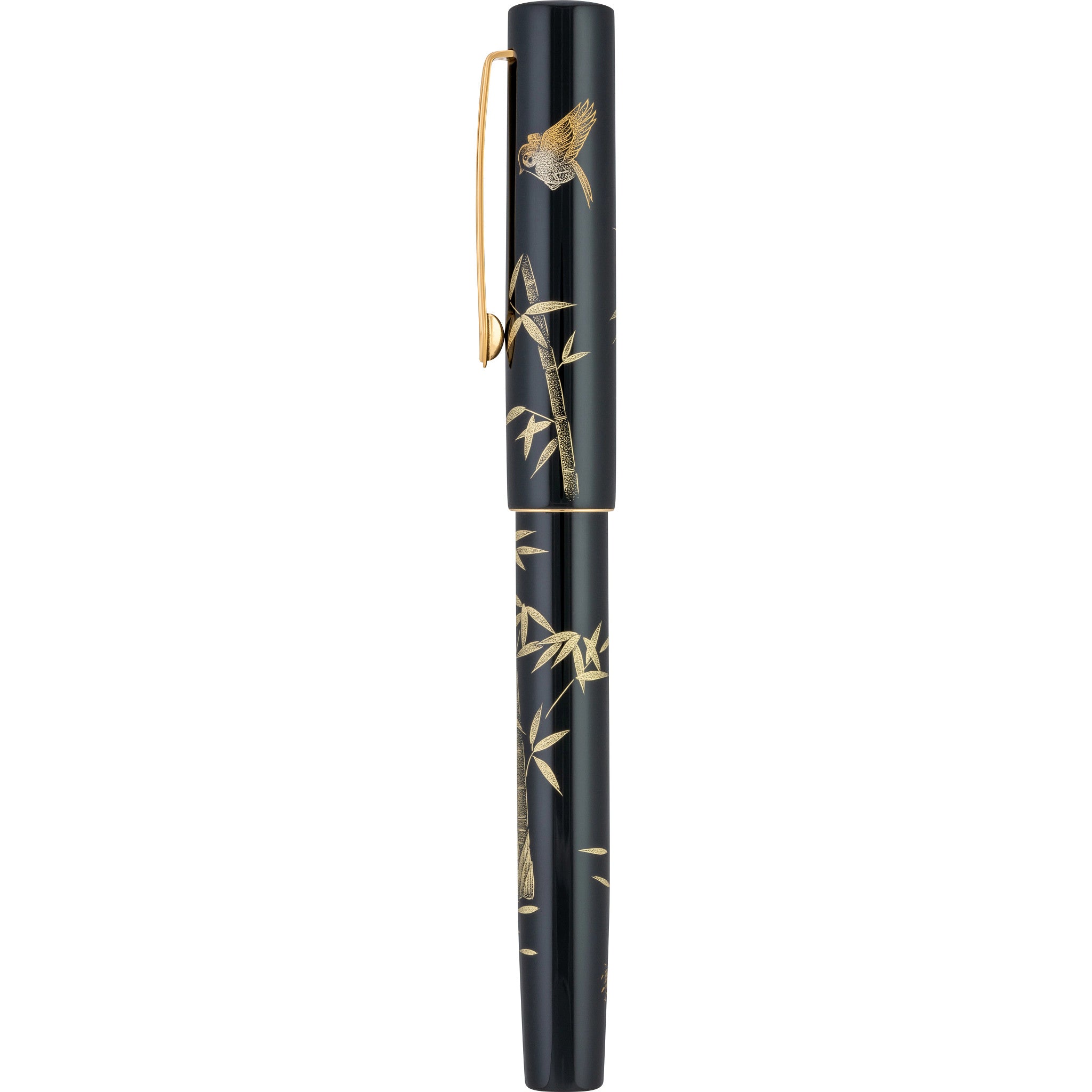 筆記具 nanasi Namiki Chinkin Fountain Pen - Bamboo and Sparrow – Atlas Stationers
