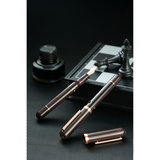 Nahvalur (Narwhal) Nautilus Fountain Pen - Stylophora Berry | Atlas Stationers.