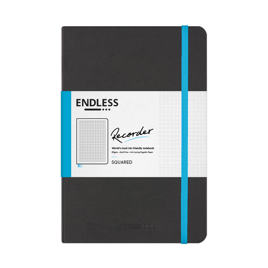 Endless A5 Hardcover Notebook - Squared