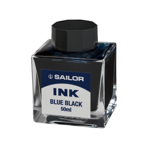 Sailor Blue/Black - 50ml Bottled Ink