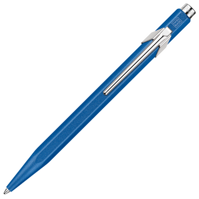Caran d'Ache 849 Colormat-X Ballpoint Pen - Blue | Atlas Stationers.