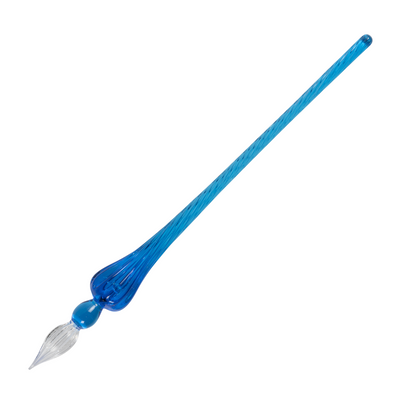 Herbin Round Glass Dip Pen - Blue | Atlas Stationers.