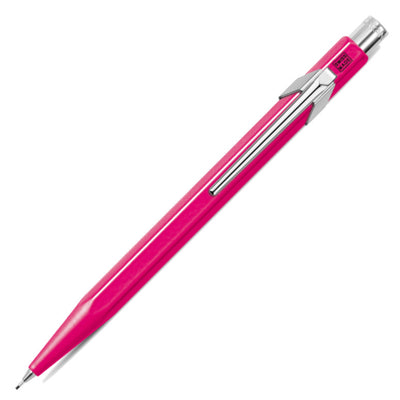 Caran d'Ache 849 Mechanical Pencil - Fluorescent Pink | Atlas Stationers.