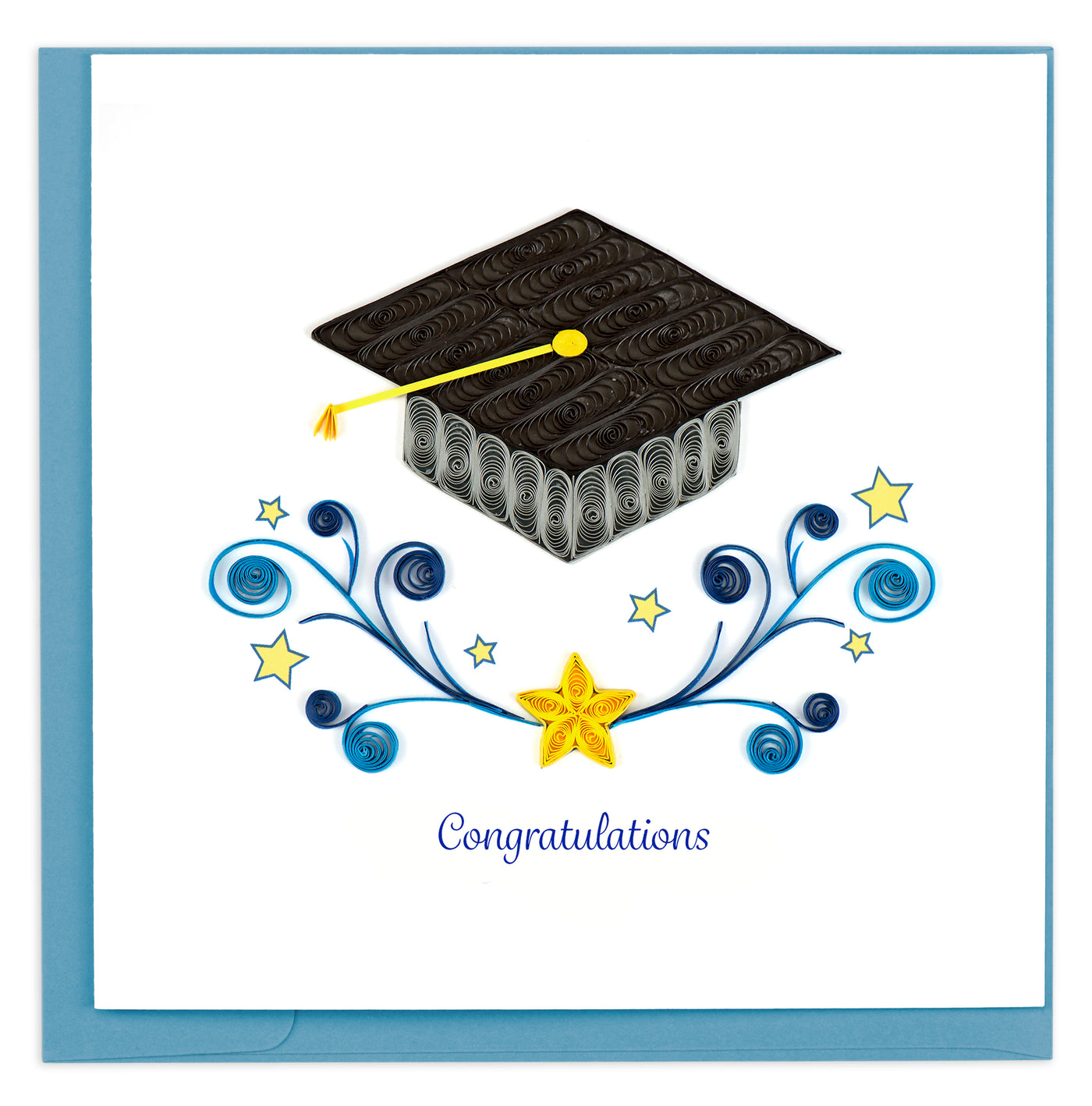Quilled Graduation Congrats Card | Atlas Stationers.