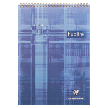 Clairefontaine Wirebound Notepad - Graph 80 sheets - 8 1/2 x 11 3/4 - Assorted | Atlas Stationers.