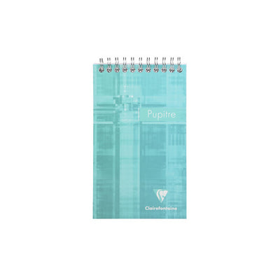 Clairefontaine Wirebound Notepad - Ruled 80 sheets - 4 1/4 x 6 3/4 - Assorted | Atlas Stationers.