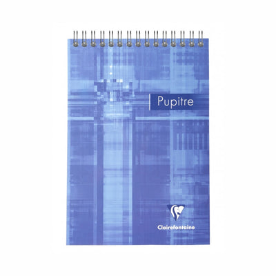 Clairefontaine Wirebound Notepad - Ruled 80 sheets - 5 3/4 x 8 1/4 - Assorted | Atlas Stationers.