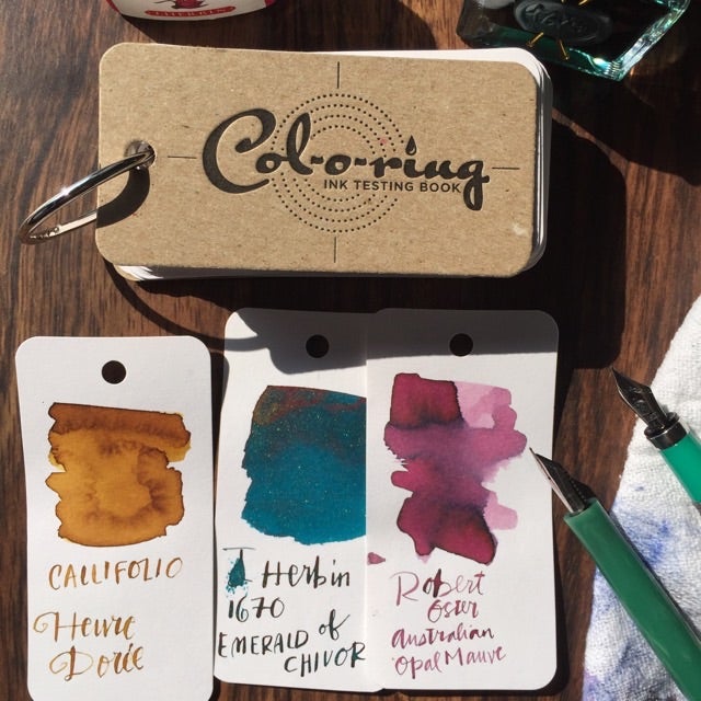 Col-o-ring Ink Testing Book (Standard Size) | Atlas Stationers.