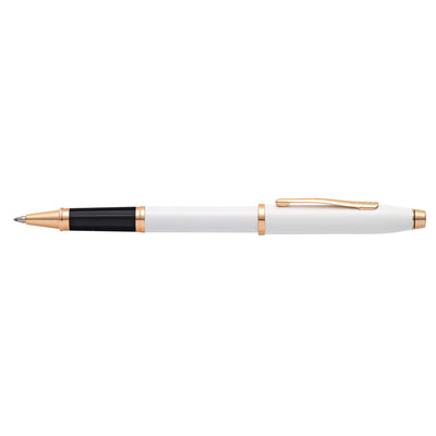 Cross Century II Rollerball Pen - Pearlescent White Lacquer | Atlas Stationers.