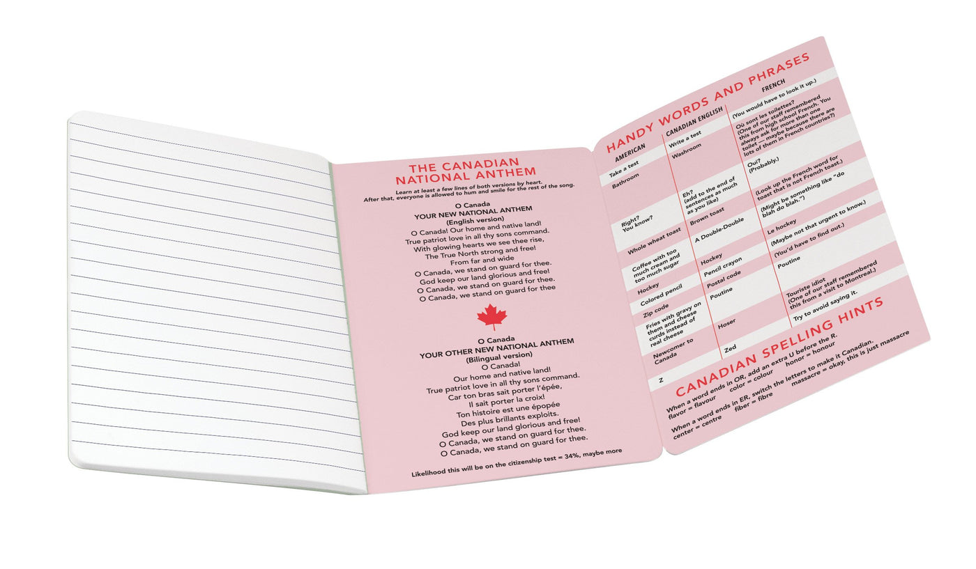 Canada Passport Notebook | Atlas Stationers.