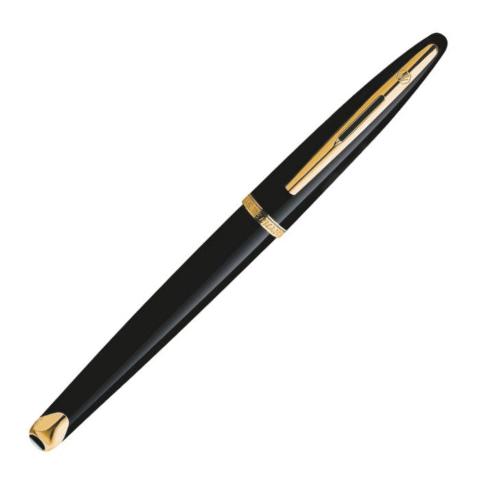 S*a様 カレン 万年筆 WATERMAN CARENE Ｆ Waterman Carene Fountain Pen - Black Sea w/ Gold Trim – Atlas
