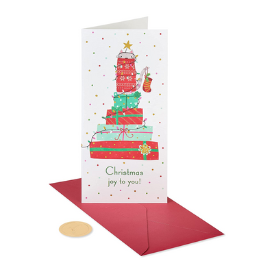 Papyrus Boxed Holiday Cards - Merry and Bright Cat Christmas | Atlas Stationers.