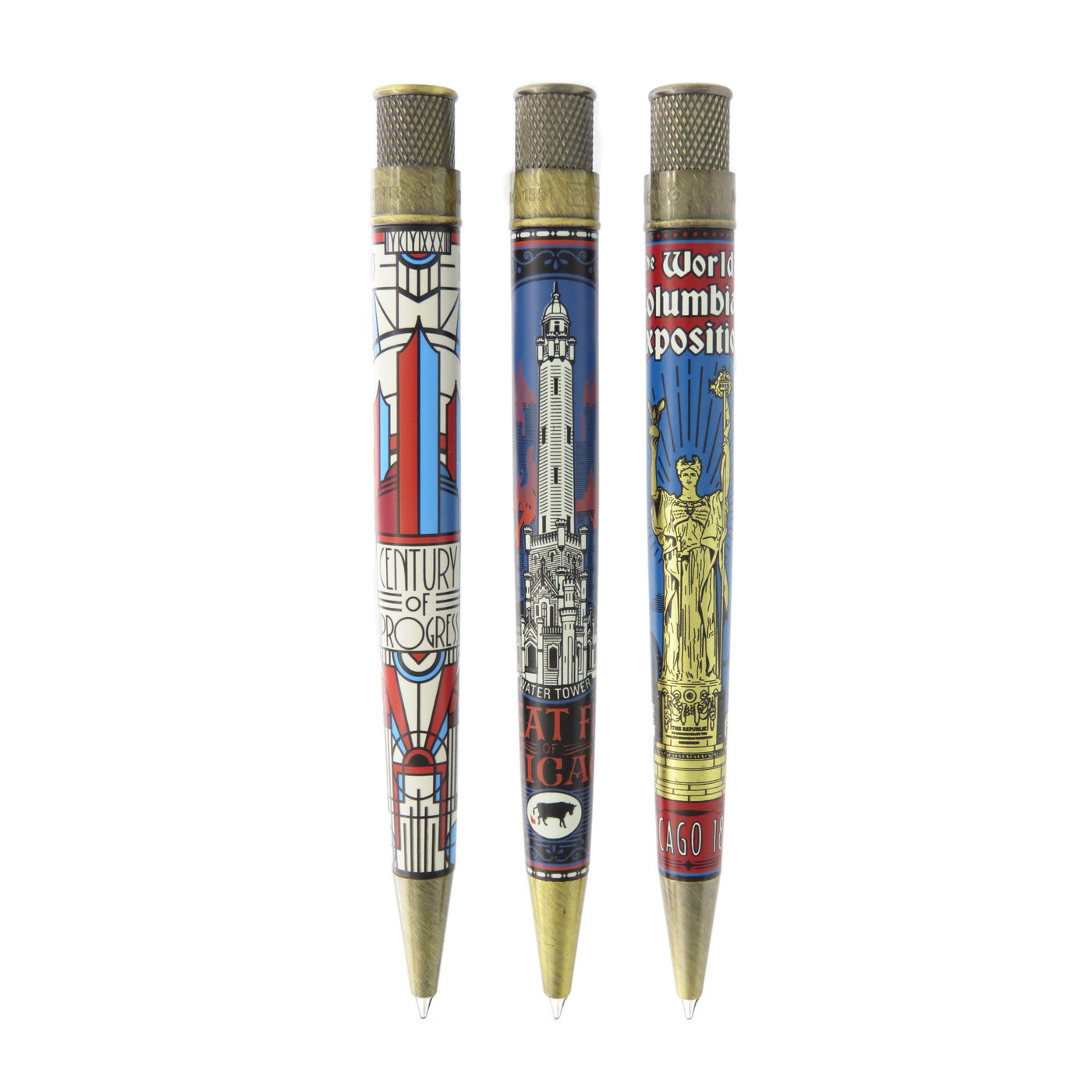 Retro 51 World's Columbian Exposition Rollerball Pen - Atlas Stationers Exclusive | Atlas Stationers.