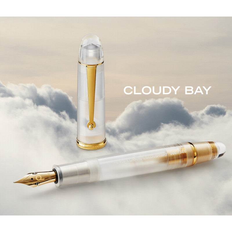 Penlux Masterpiece Grande Fountain Pen - Cloudy Bay | Atlas Stationers.