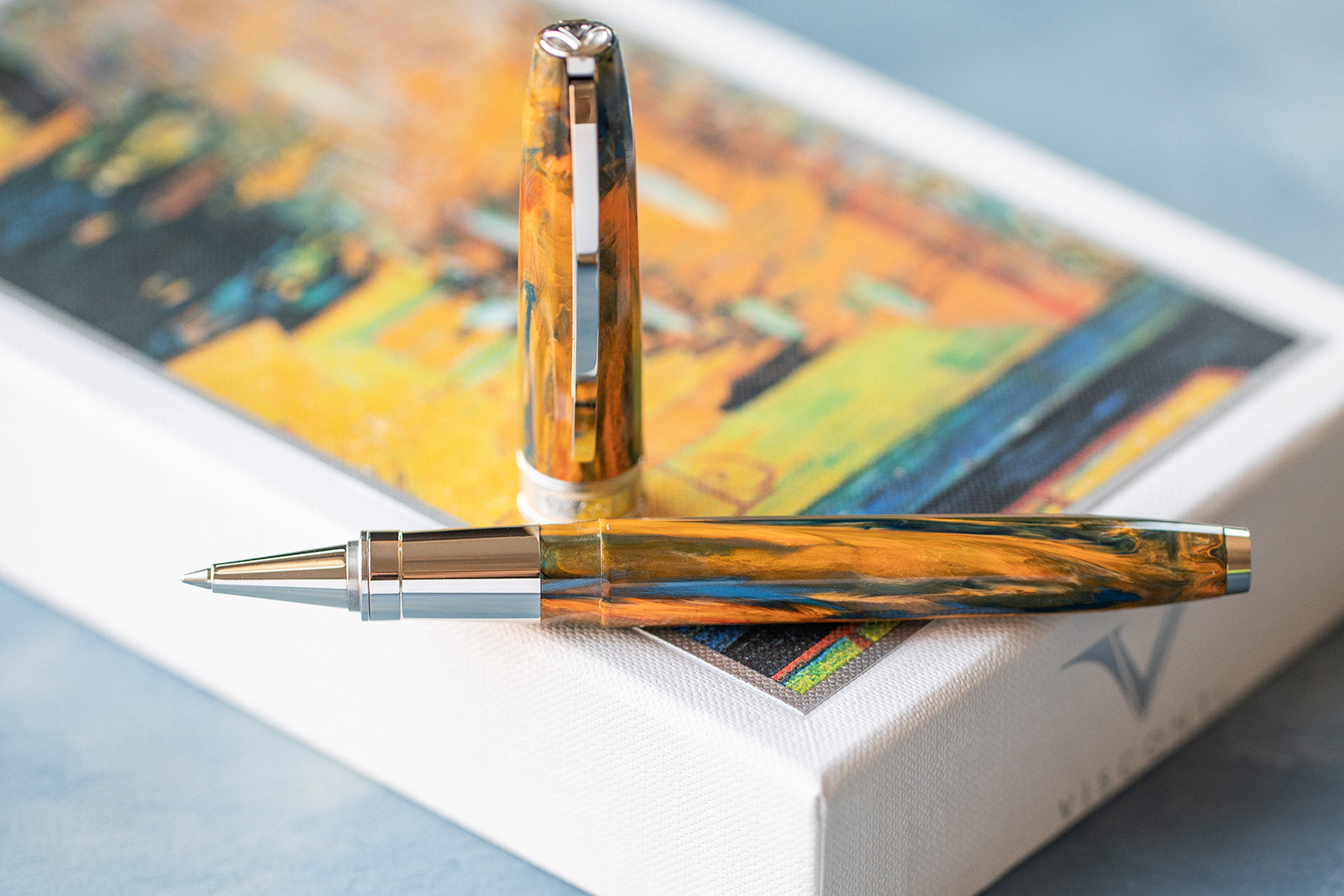 Visconti Van Gogh Rollerball Pen - Cafe Terrace at Night – Atlas