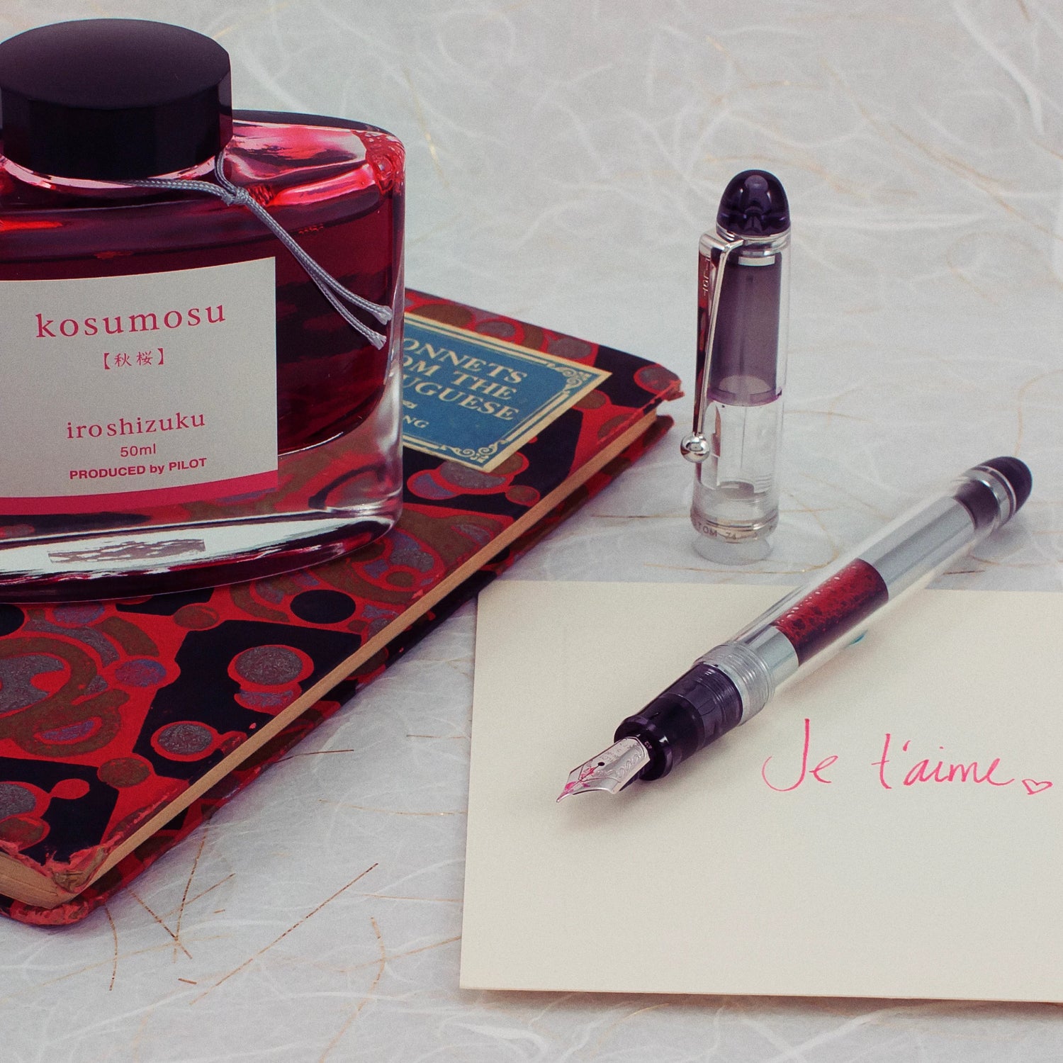 Pilot Custom 74 Fountain Pen - Clear | Atlas Stationers.