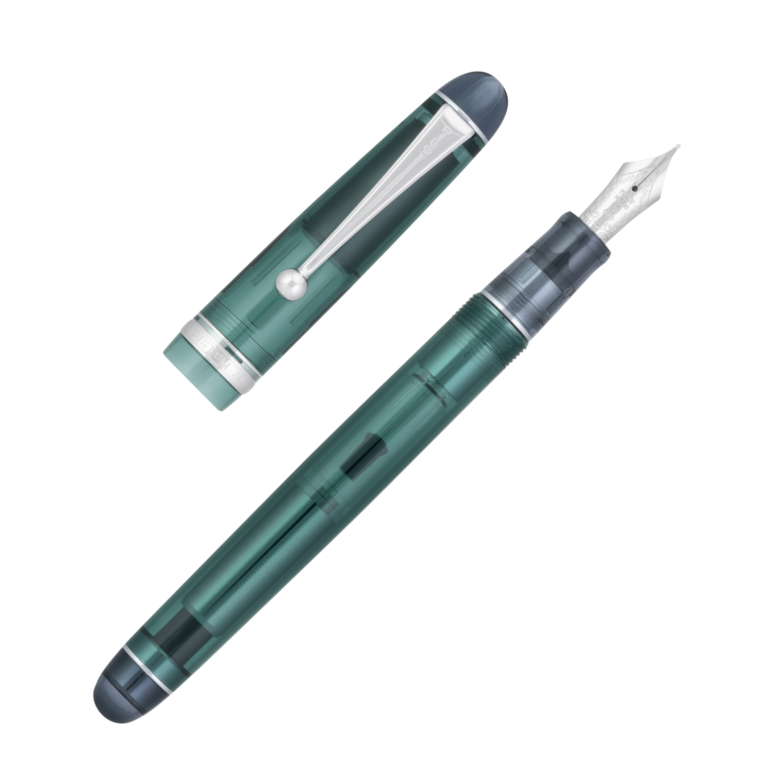 Pilot Custom 74 Fountain Pen - Green | Atlas Stationers.