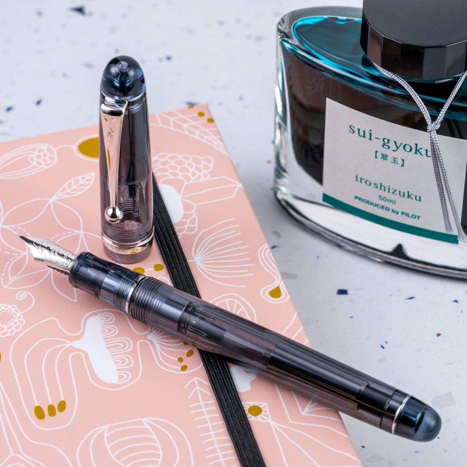 Pilot Custom 74 Fountain Pen - Smoke | Atlas Stationers.