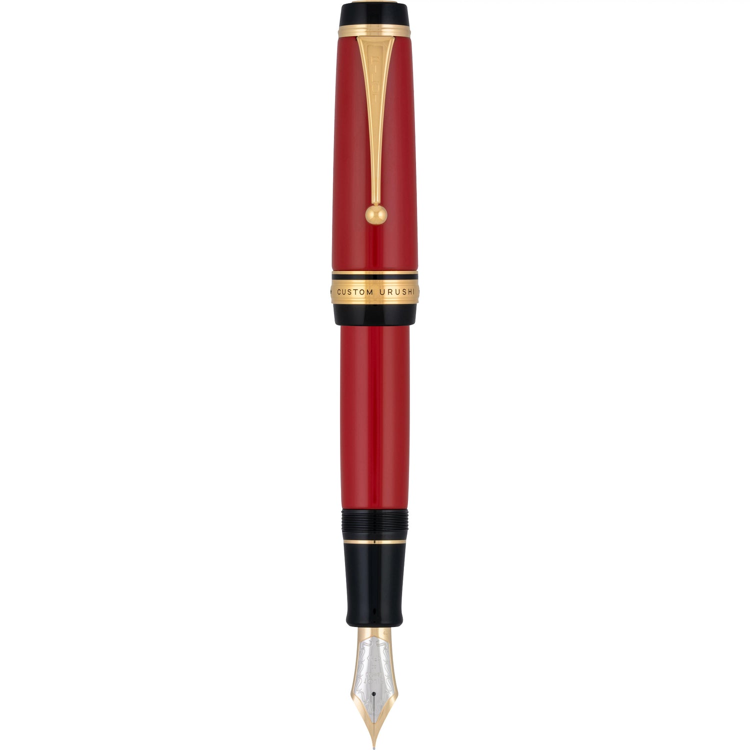 Pilot Custom Urushi Fountain Pen - Vermillion | Atlas Stationers.