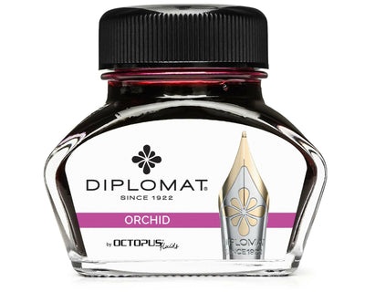 Diplomat 30ml Bottled Ink - Orchid | Atlas Stationers.