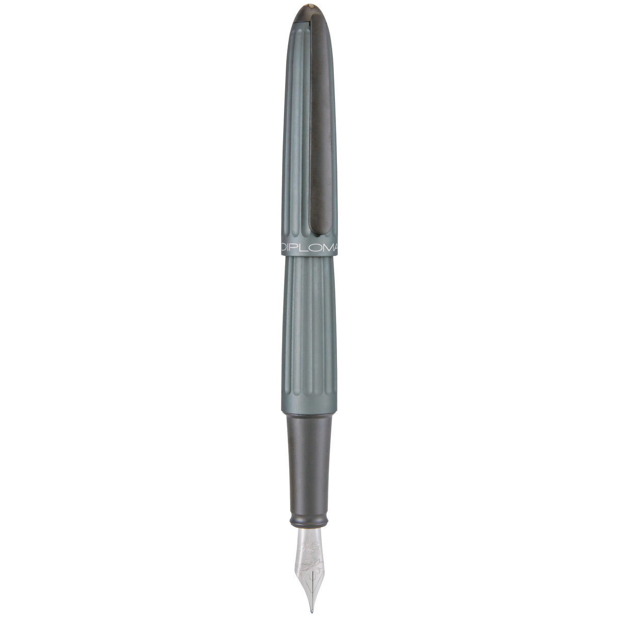 Diplomat Aero Fountain Pen - Grey | Atlas Stationers.
