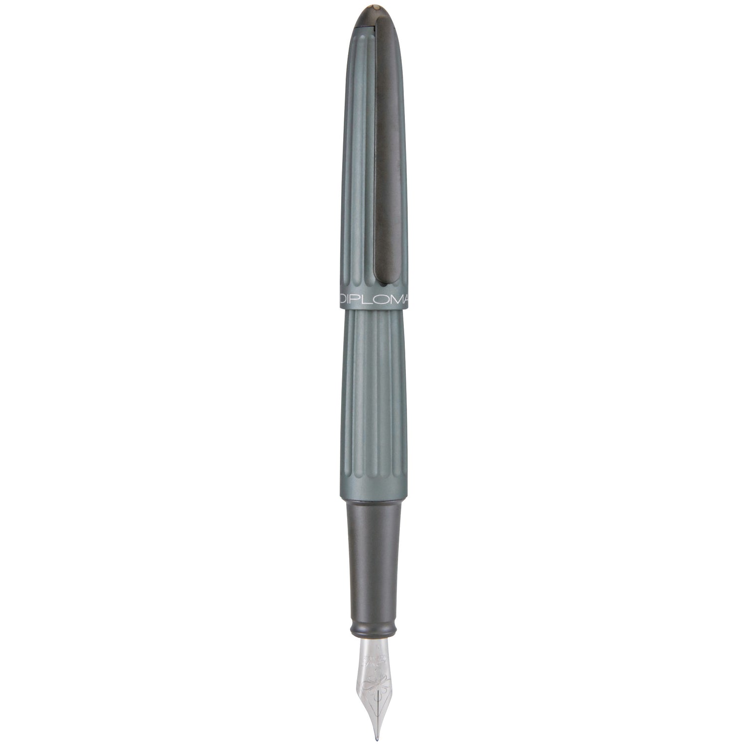 Diplomat Aero Fountain Pen - Grey | Atlas Stationers.