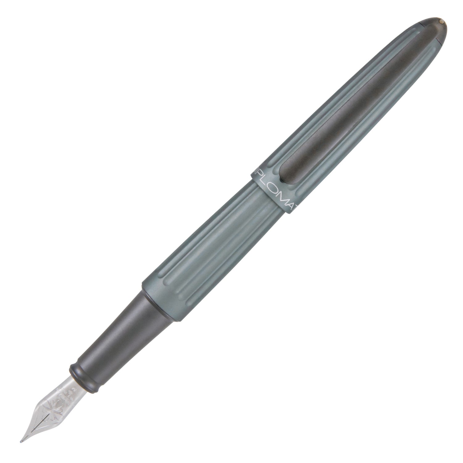 Diplomat Aero Fountain Pen - Grey | Atlas Stationers.