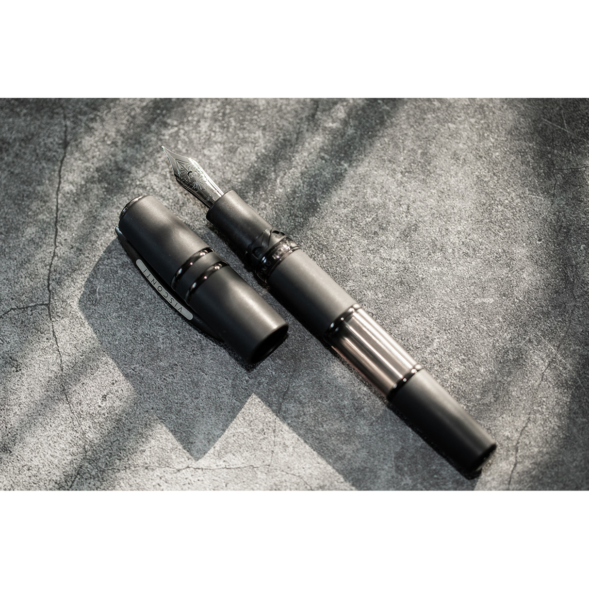 Visconti Homo Sapiens Fountain Pen - Dark Crystal | Atlas Stationers.