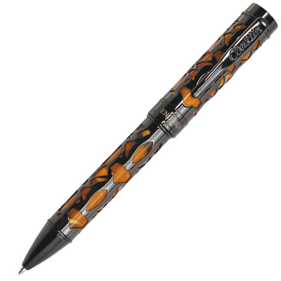 Conklin Endura Deco Crest Ballpoint Pen - Orange w/ Gunmetal | Atlas Stationers.