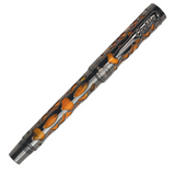 Conklin Endura Deco Crest Fountain Pen - Orange w/ Gunmetal | Atlas Stationers.
