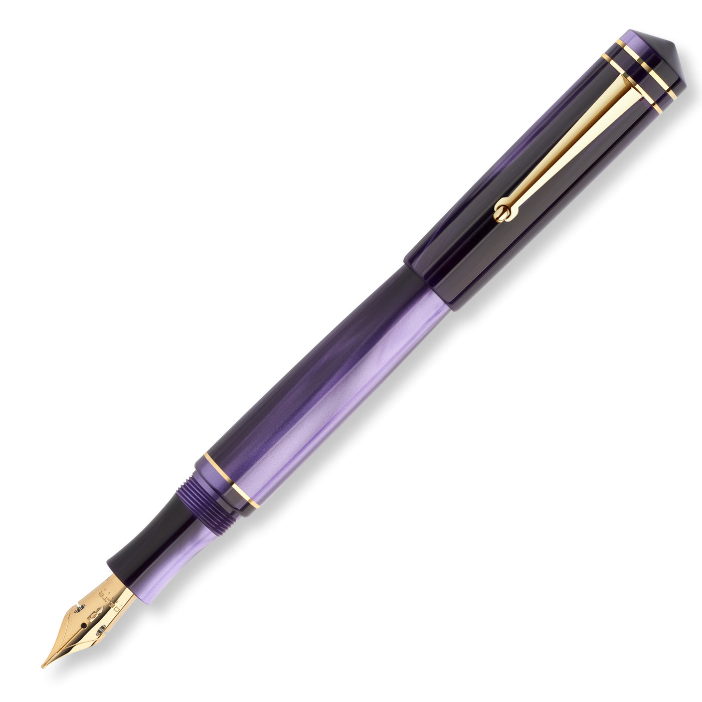 Delta Write Balance Fountain Pen - Purple