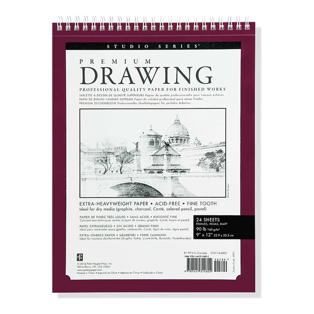 PREMIUM DRAWING PAD 9 X 12 | Atlas Stationers.