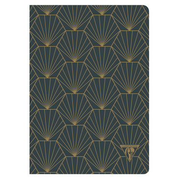 Clairefontaine Neo Deco Sewn Spine Notebook - Ivory Paper - Lined 48 Sheets - 6 x 8 1/4 - Shell | Atlas Stationers.
