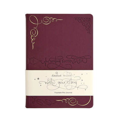 Esterbrook 'Write Your Story' Journal - Burgundy | Atlas Stationers.