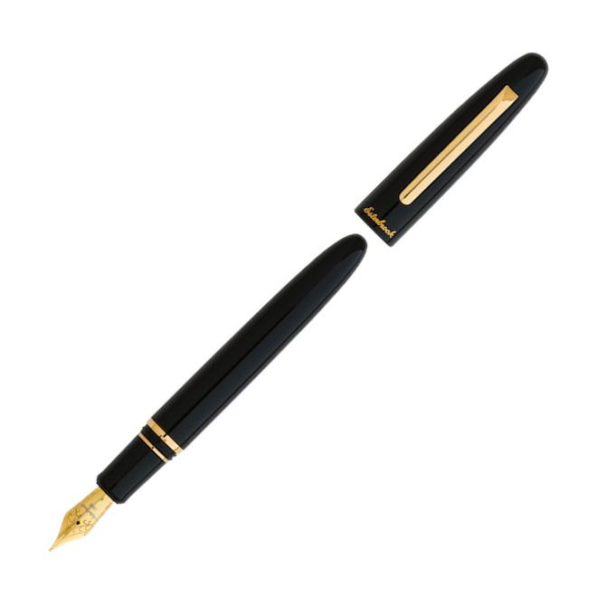 Esterbrook Estie Fountain Pen - Ebony w/ Gold Trim – Atlas Stationers