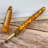 Esterbrook Estie Fountain Pen - Honeycomb w/ Gold Trim
